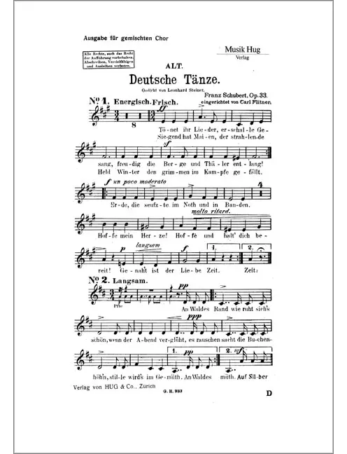 Deutsche Tänze